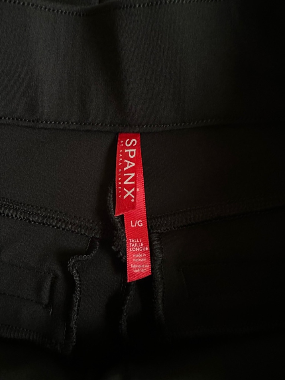 SPANX Black Hi-Rise Flare Pant - Picture 7 of 10